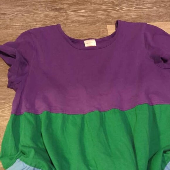 Hanna anderson twirl Power Colorblock Dress girls size 14/16 - Picture 4 of 4